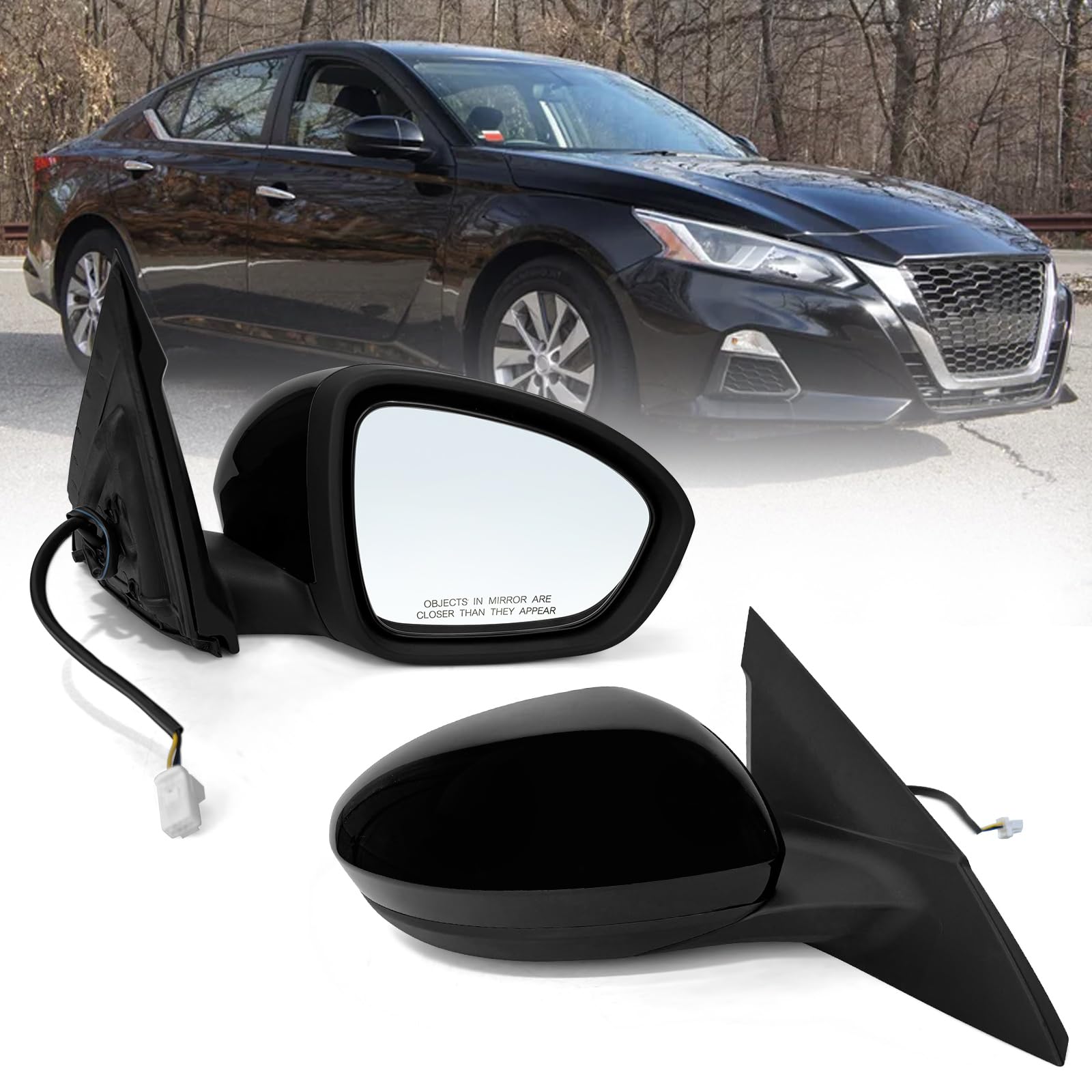 Amazon.com: Paderson Right Passenger Side Mirror Assembly Fits